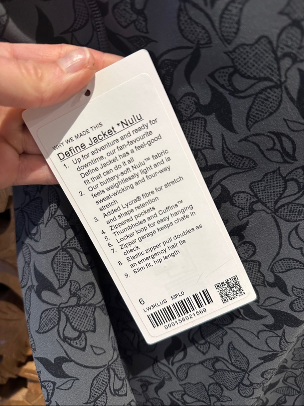 Lululemon Define Jacket Nulu - Picture 3 of 3